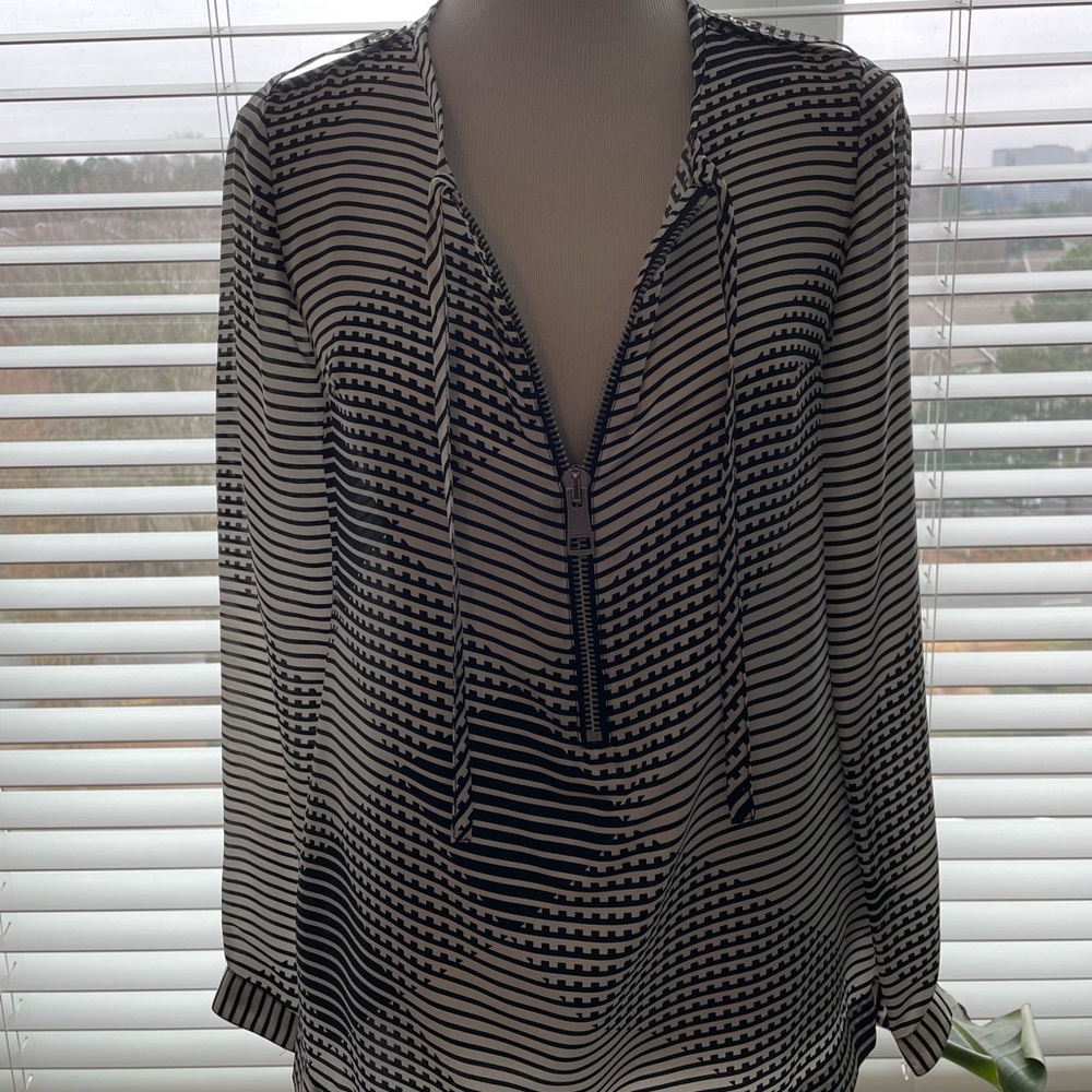 Authentic Burberry 100% Silk Blouse